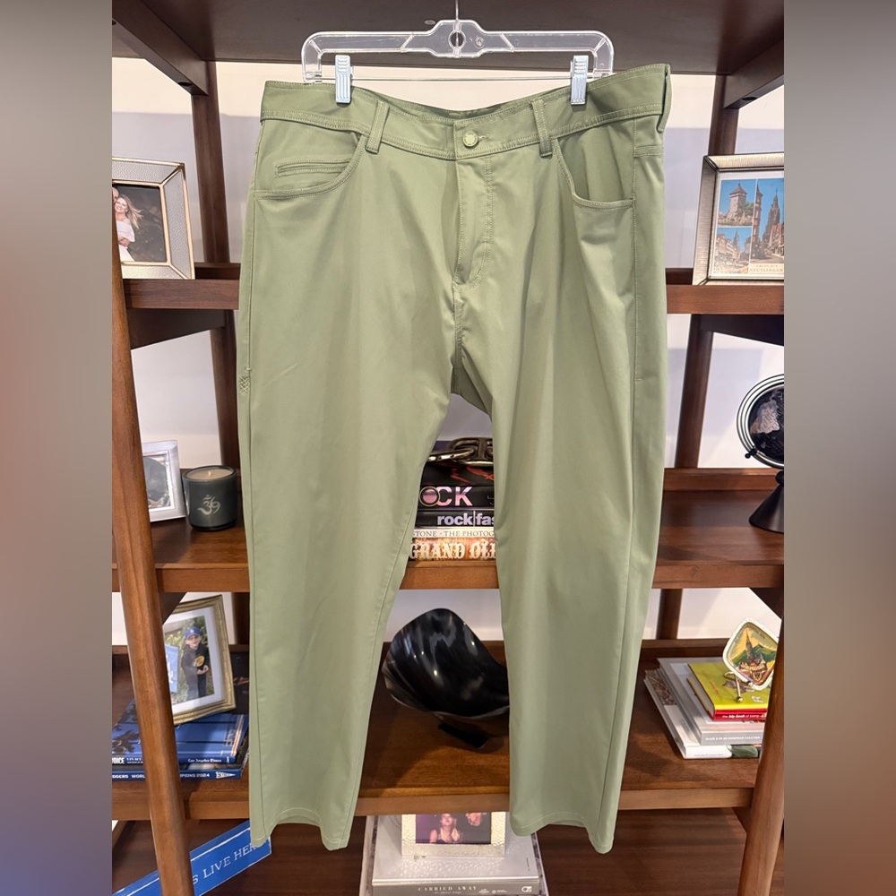 Rhône Commuter 5 Pocket Pants - Olive Green